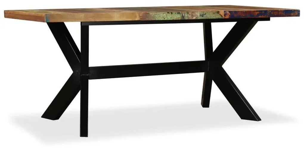 Industrialny stół z drewna mango F9-S32