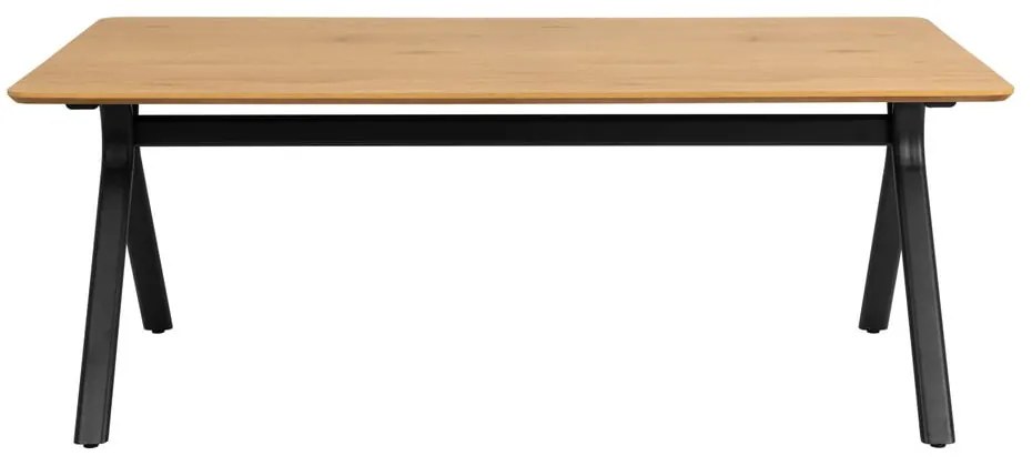 Stół z blatem w dekorze dębu 100x200 cm Bristol – Actona