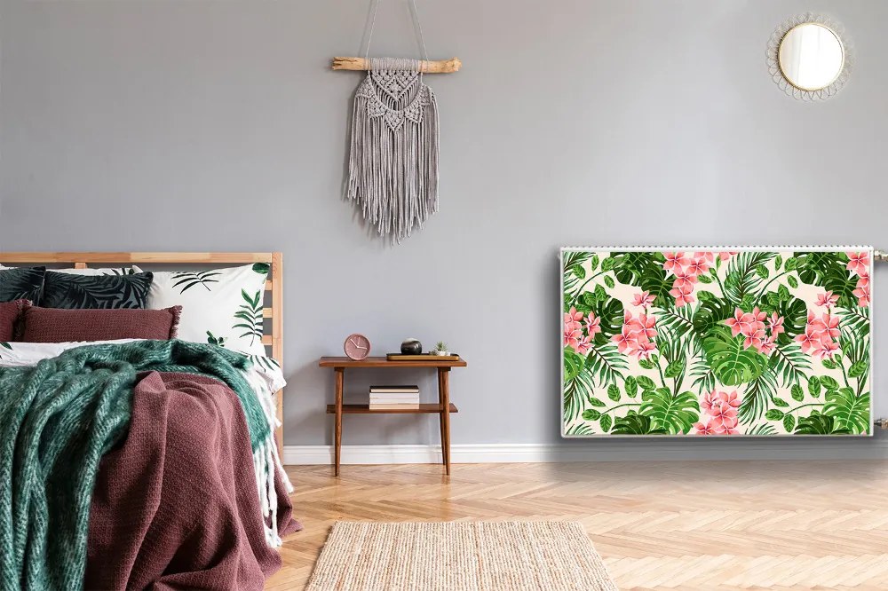 Maskownica dekoracyjna grzejnika Hibiskus