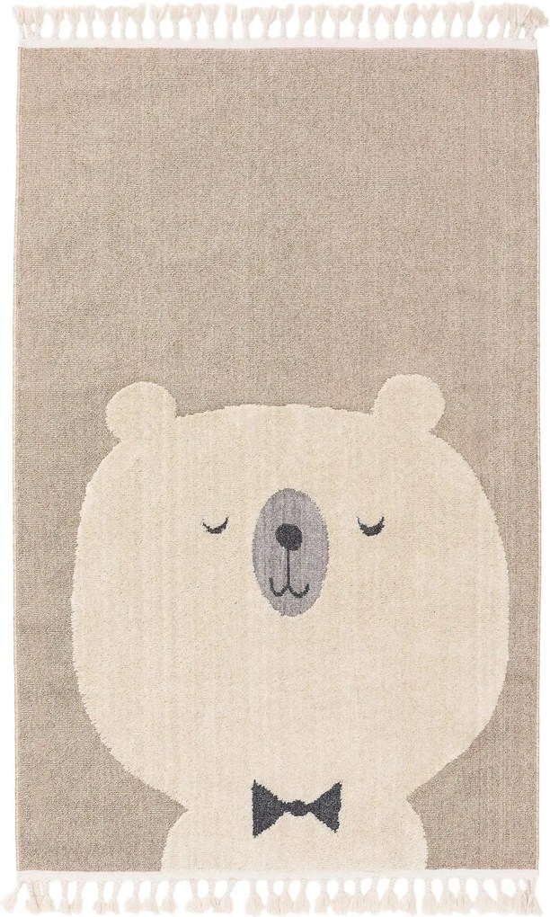Beżowy dywan do pokoju dziecięcego Momo