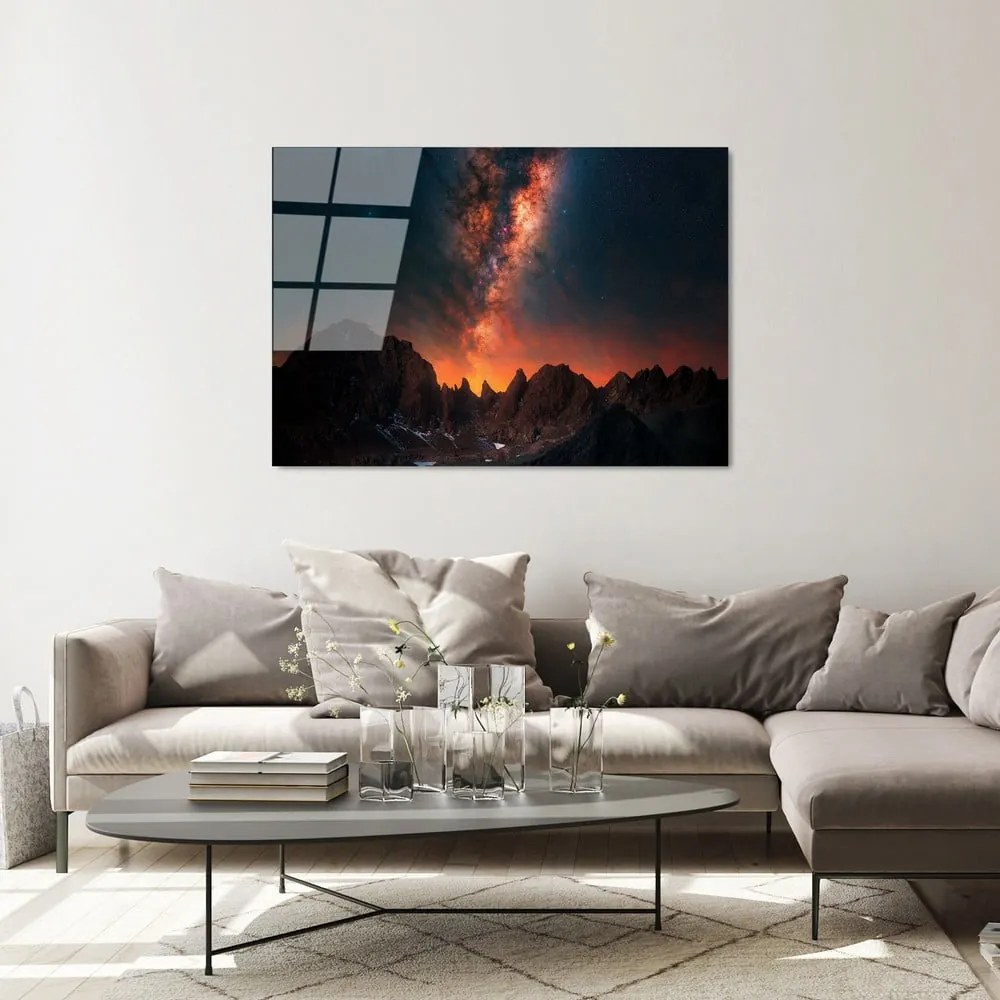 Szklany obraz 100x70 cm Night Sky – Wallity