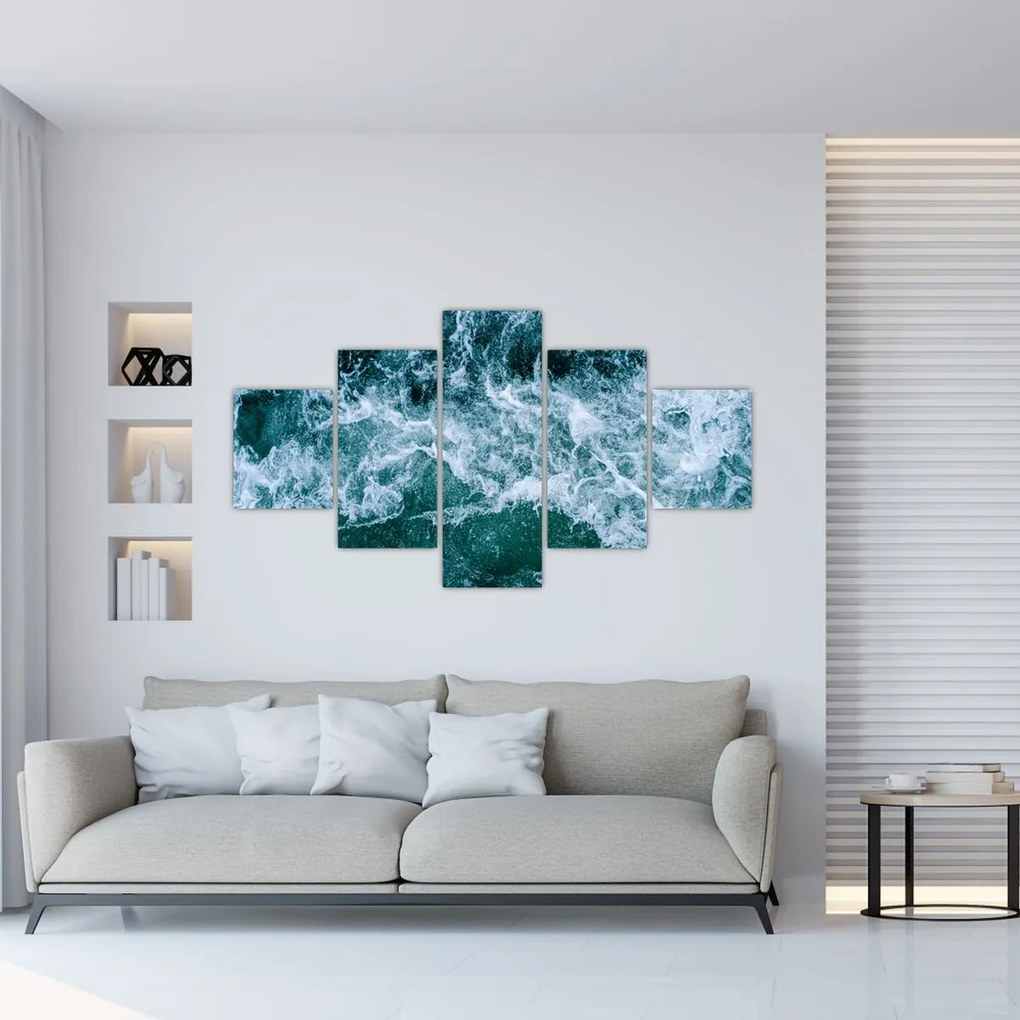 Obraz - Fale oceanu (125x70 cm)