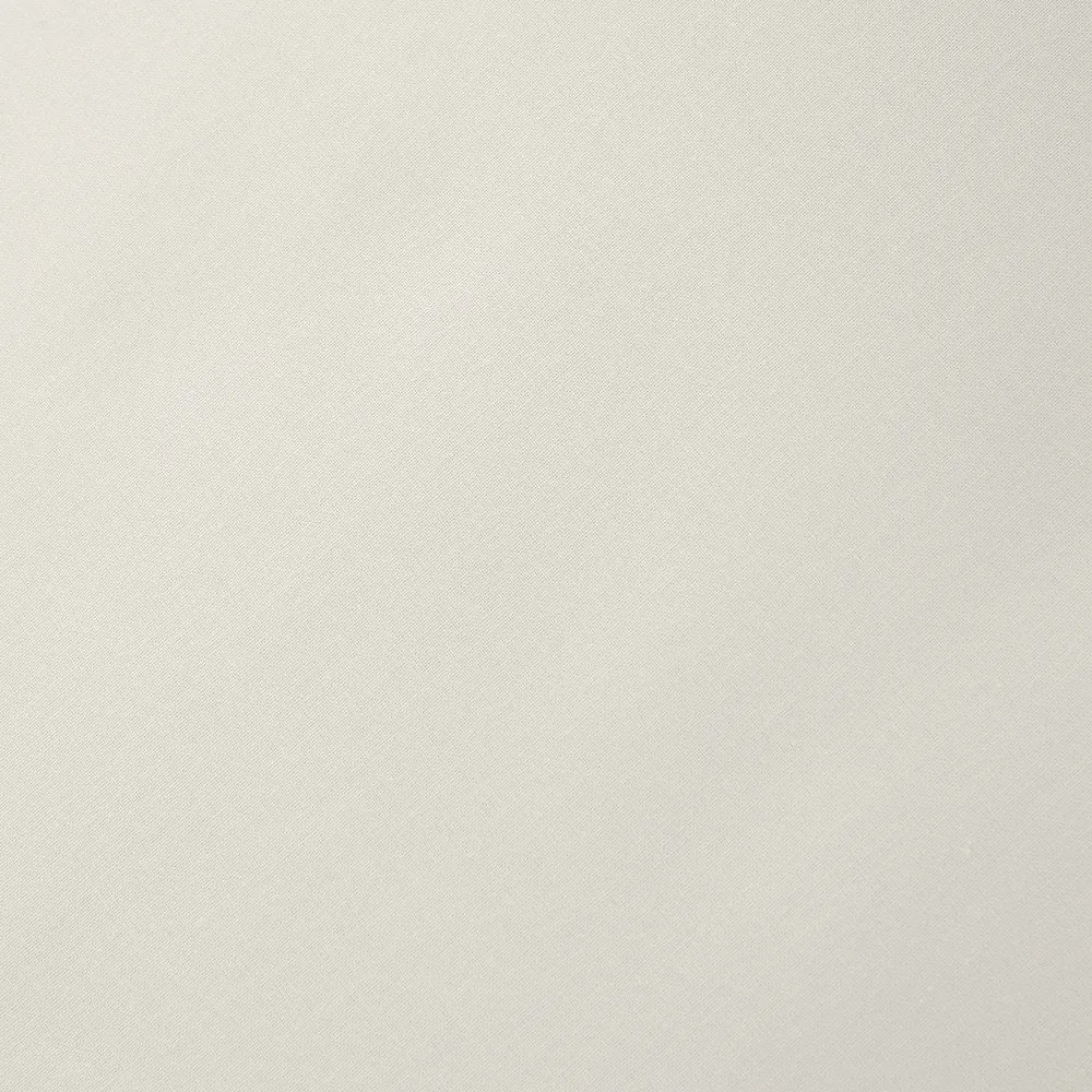Kremowe prześcieradło z perkalu bawełnianego z gumką 135x190 cm Cotton Percale – Bianca