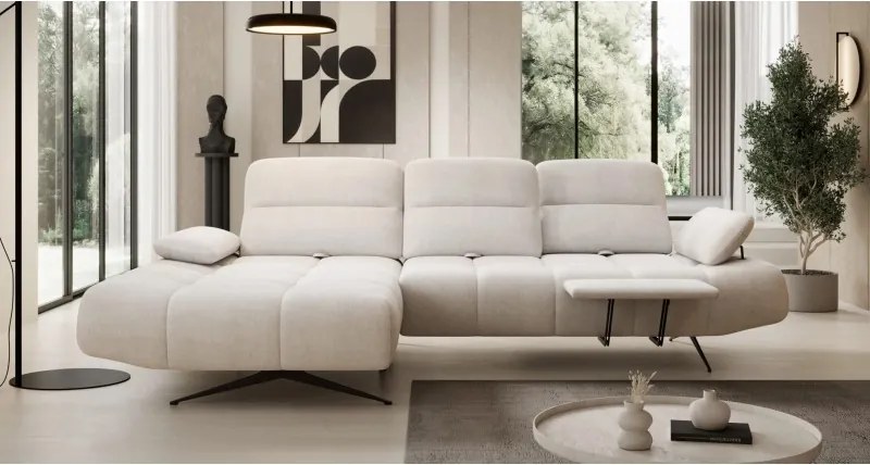 Narożnik FALCAO S układ L z funkcją RELAX WERSAL