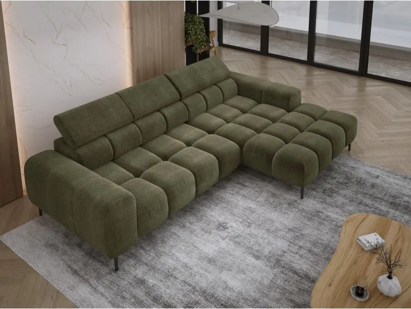 Narożnik PLAZA MINI Prawostronny w tkaninie EDEN 12 WERSAL