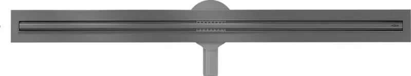 Mexen Flat 360° Slim odpływ liniowy obrotowy 80 cm, gun gray szczotkowany - 1E41080