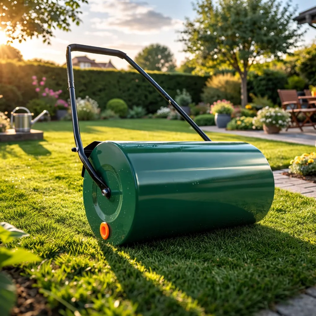 Wałek do trawnika FARMER, 57cm, zielona Jurhan