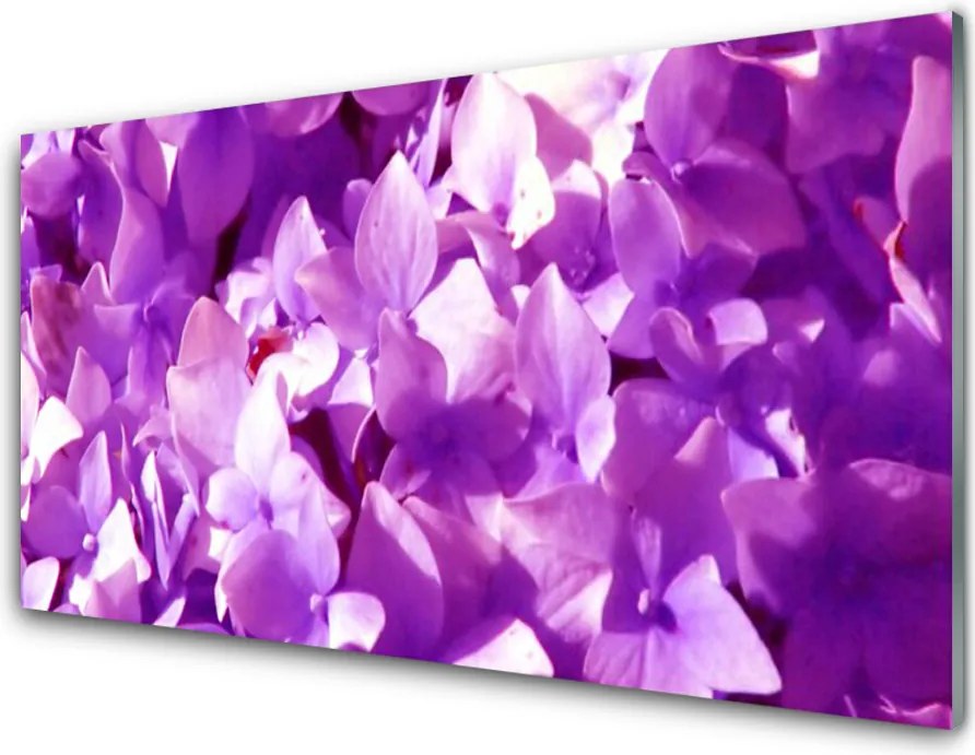 Panel Szklany do Kuchni Harmonijny Ogród Kwiatowy