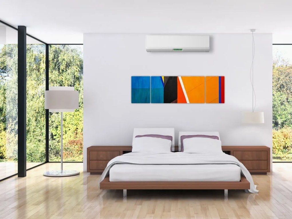 Obraz - Geometria (170x50 cm)