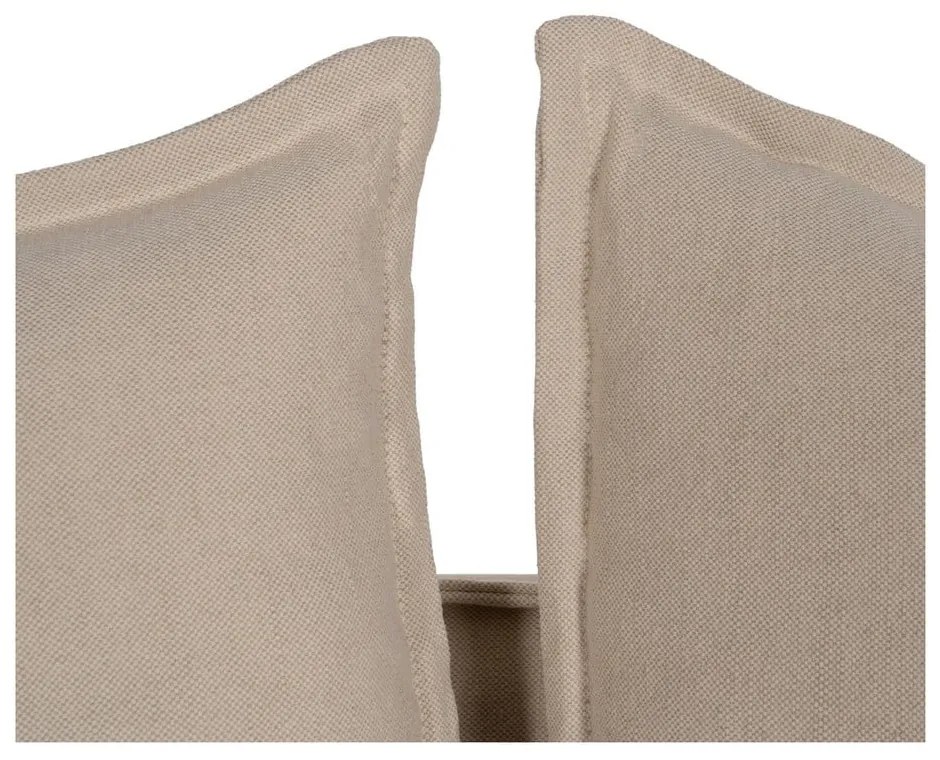 Kremowa lniana sofa 210 cm – Ixia