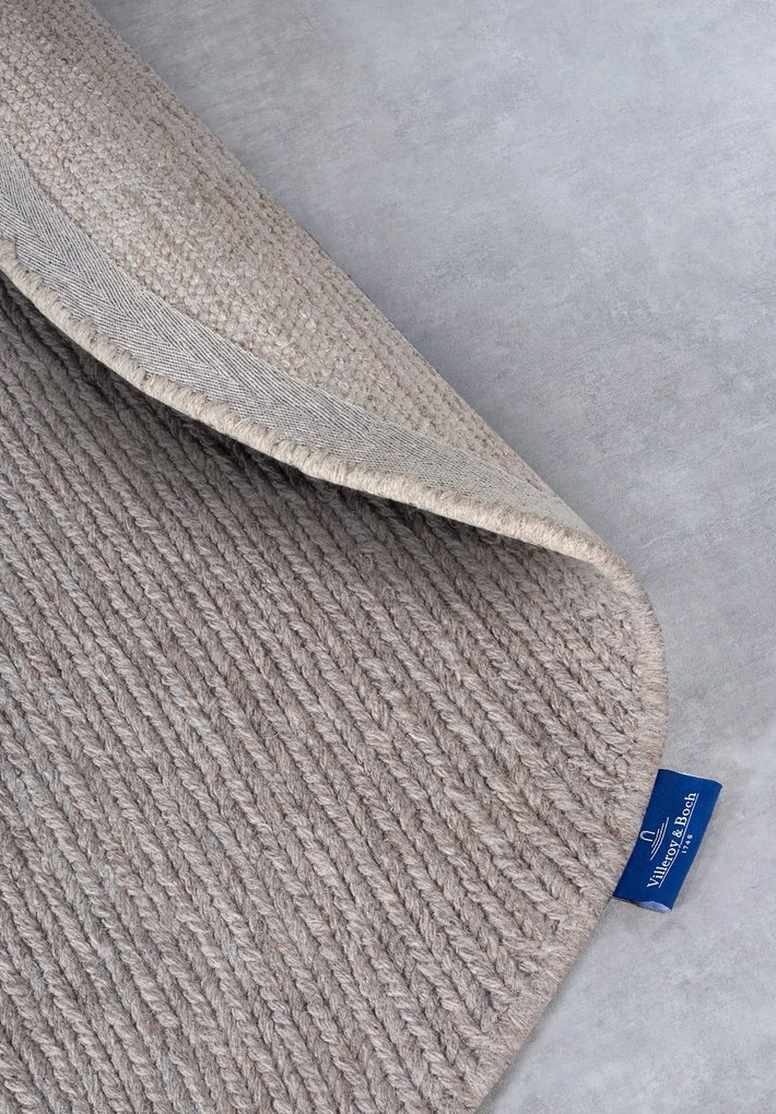 Dywan wełniany Villeroy &amp; Boch Francois beżowy owal 160 cm x 230 cm