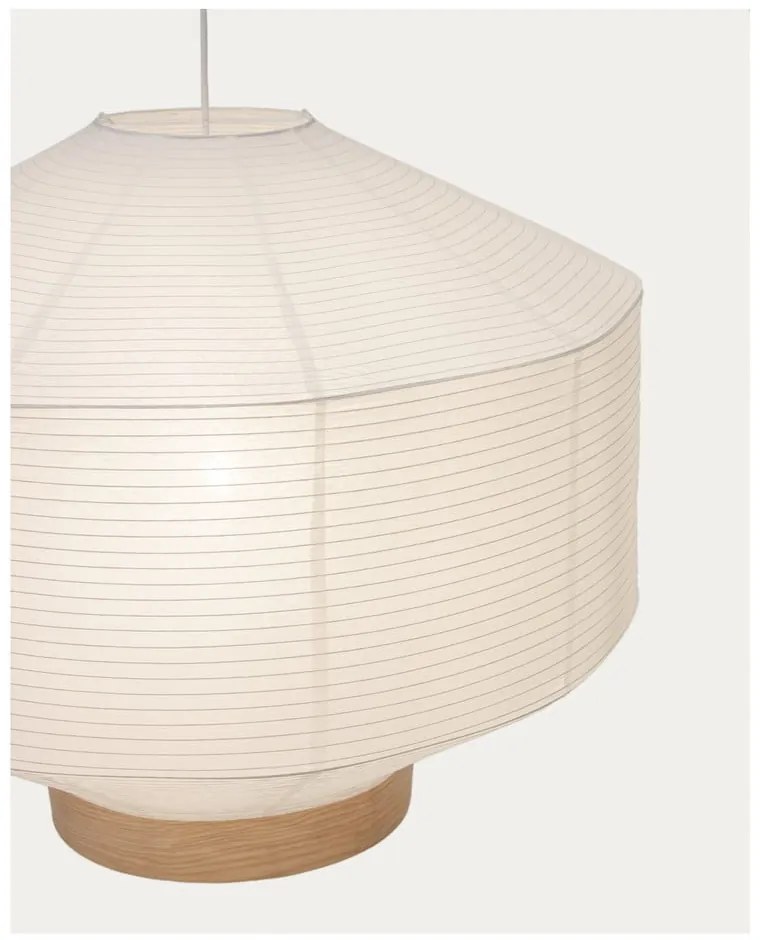 Biały abażur ø 80 cm Hila – Kave Home