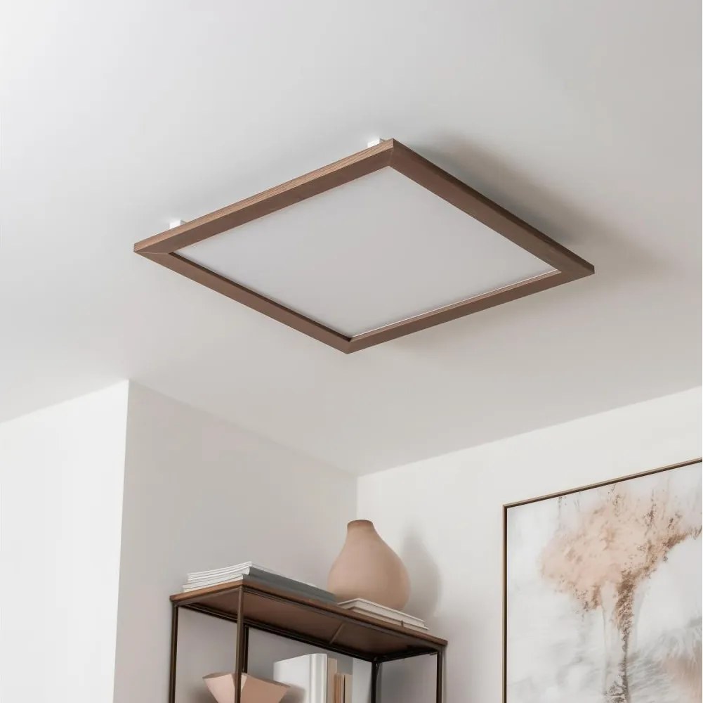 Eglo - Przysufitowy panel LED SALOBRENA LED/31W/230V ciemny brąz