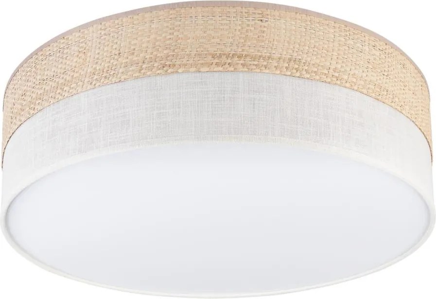 Lampa sufitowa SIRJA BOHO 2xE27/15W/230V, śr. 45 cm, beżowo-kremowa