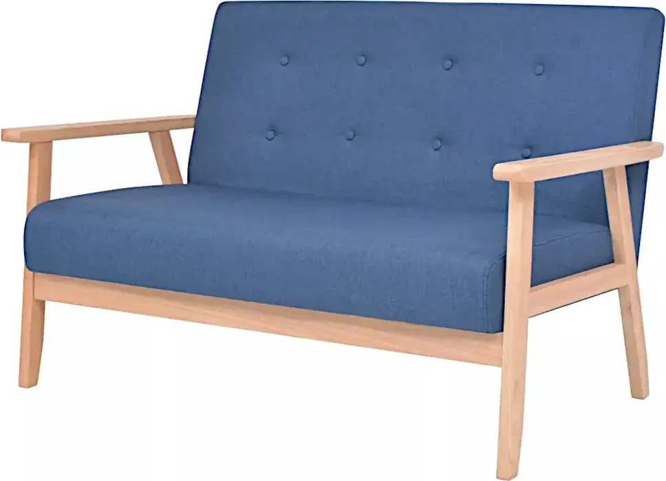 Niebieska sofa 2 osobowa S3-H33