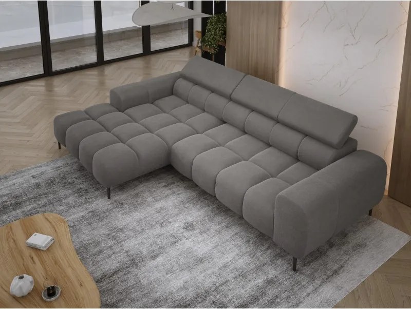 Narożnik PLAZA MINI wolnostojący Lewostronny w tkaninie Promocyjnej APHRODITE 22 WERSAL