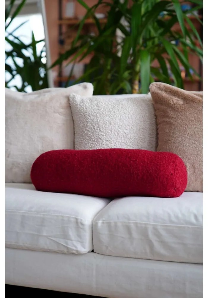 Poduszka dekoracyjna z materiału bouclé 14x50 cm Top – Mioli Decor