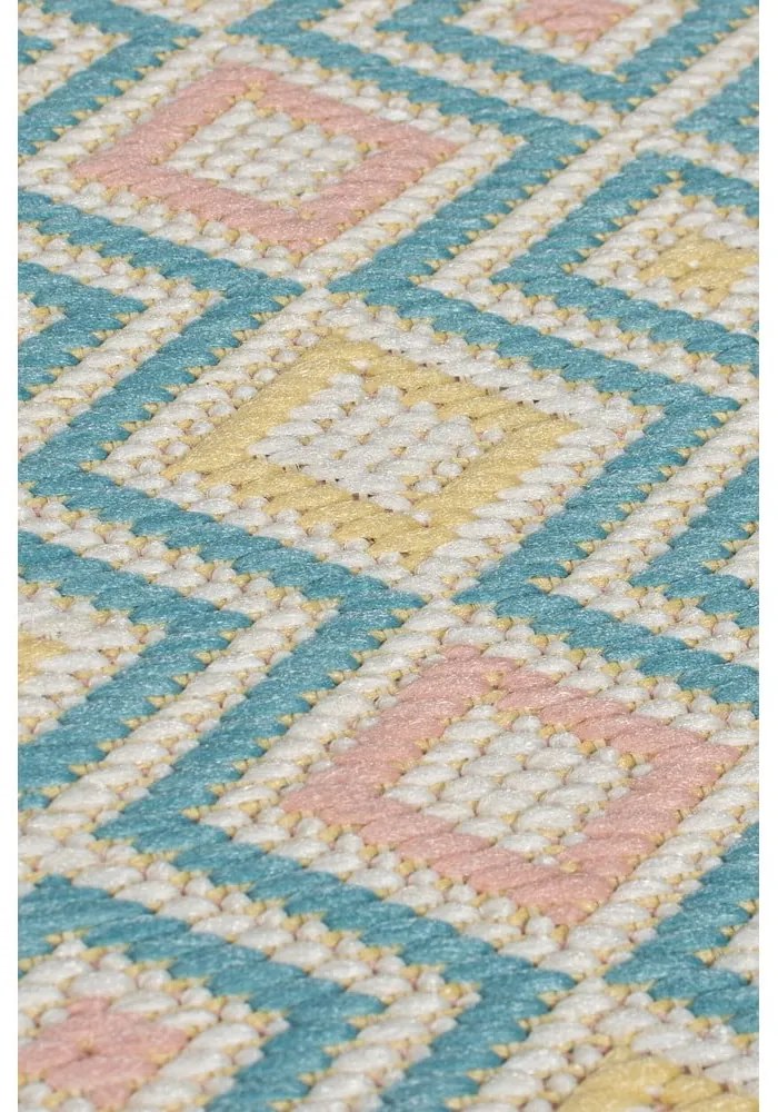 Jasnozielony dywan odpowiedni na zewnątrz 80x230 cm Coast – Flair Rugs