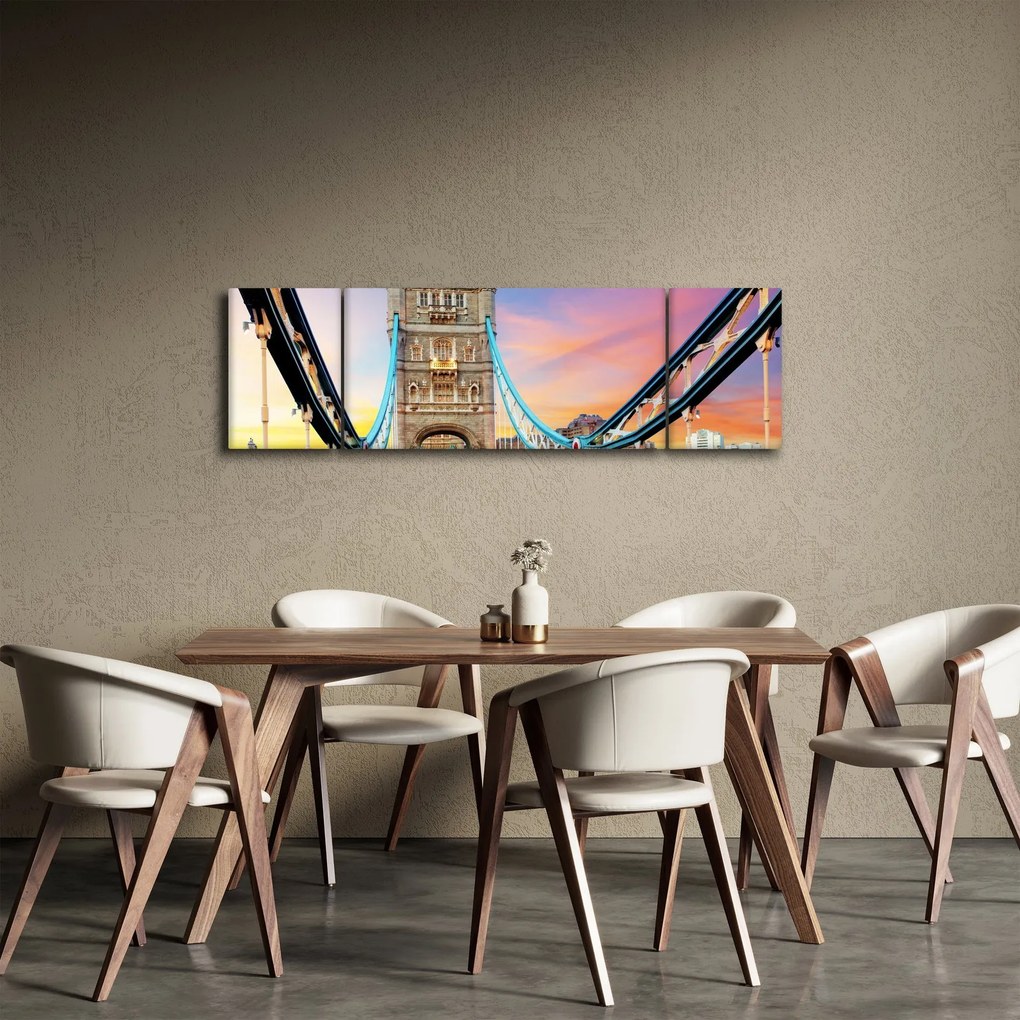 Obraz - Tower Bridge (170x50 cm)