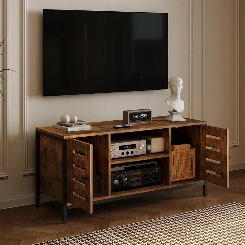 Szafka rtv pod telewizor - brąz 110cm