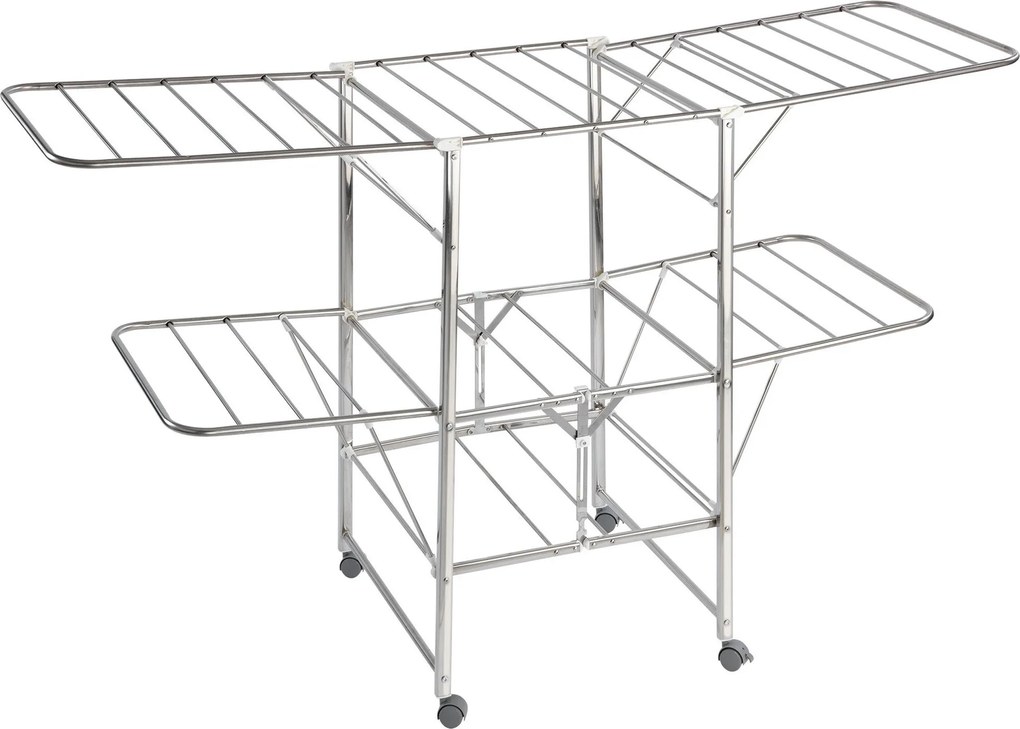 Suszarka na pranie rozkładana MOBILE, stal nierdzewna