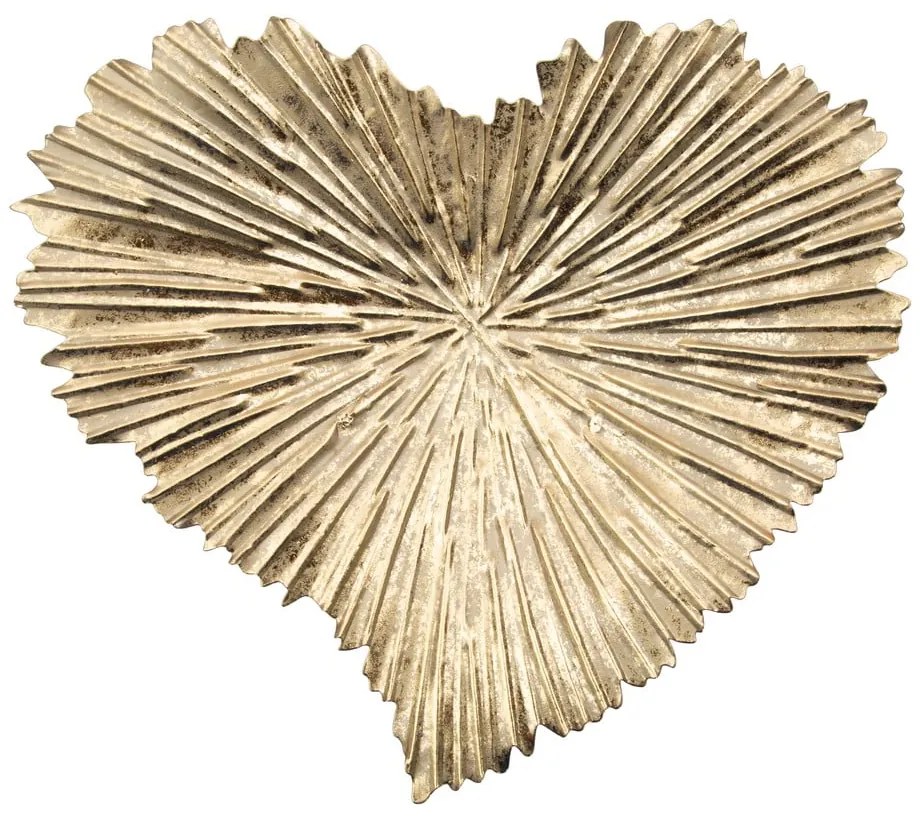 Metalowa taca dekoracyjna 29x25 cm Heart – Mauro Ferretti