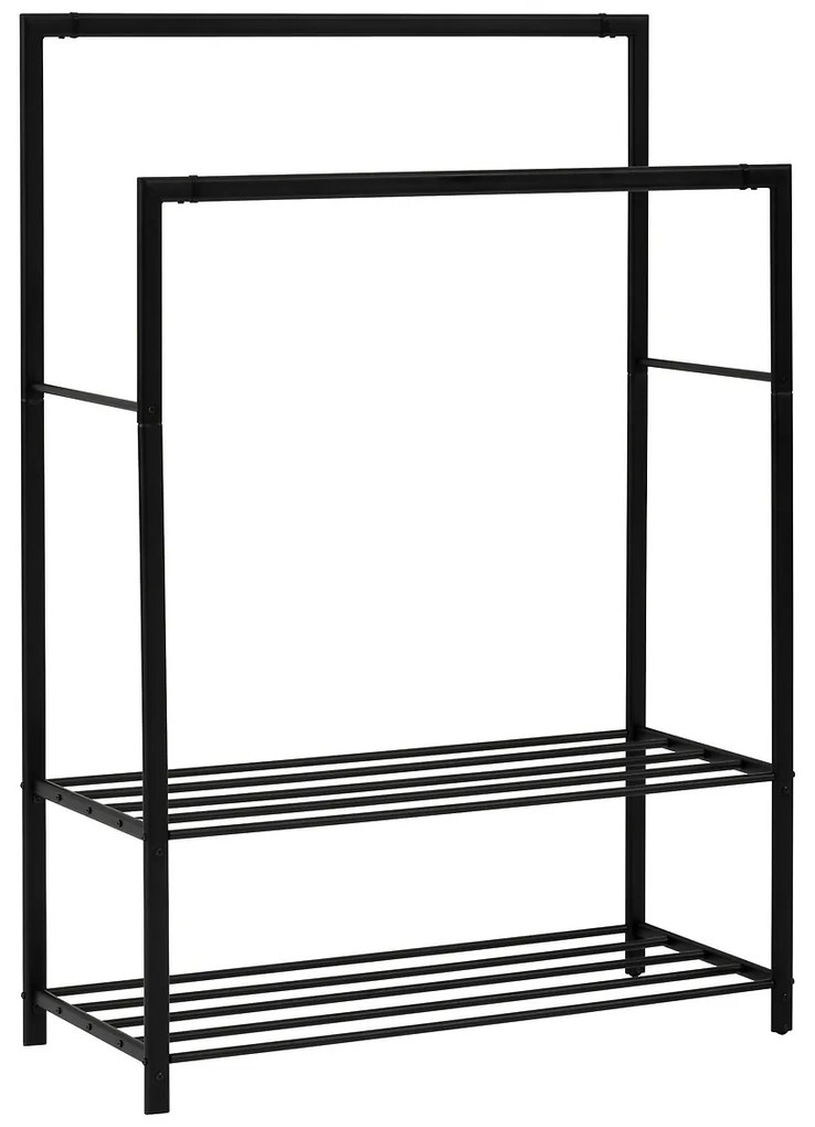 Wieszak na ubrania ATHENA, metalowy, 117 x 50 x 170 cm
