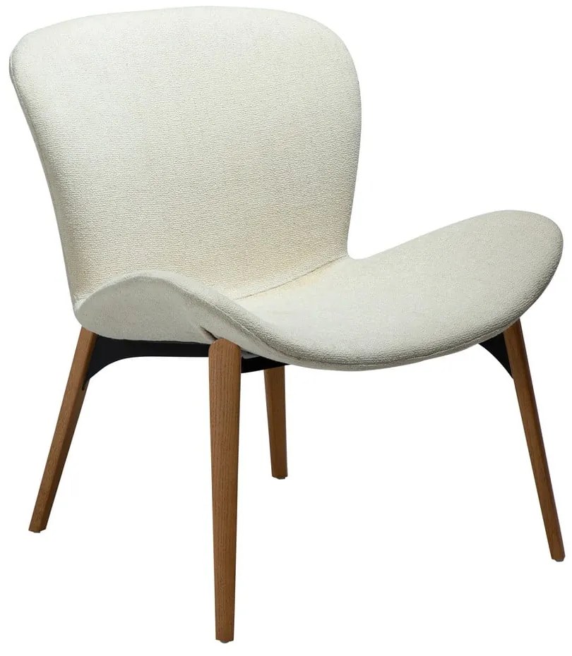 Kremowy fotel z materiału bouclé Paragon – DAN-FORM Denmark