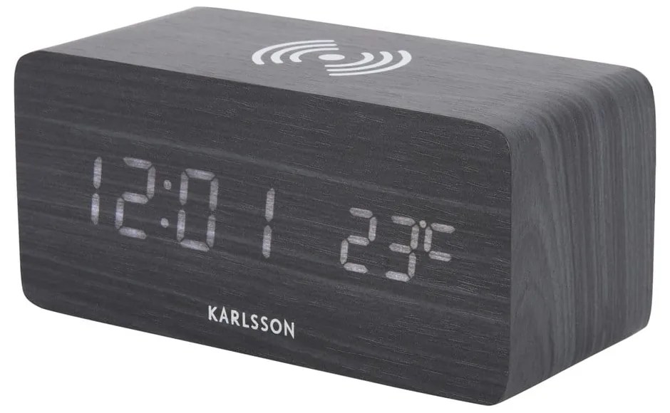 Budzik cyfrowy Block – Karlsson