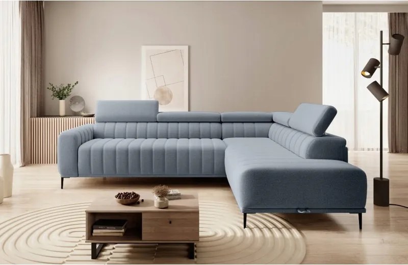 Narożnik GANDI 140 Prawostronny system włoski Salvador 14 Szary WERSAL