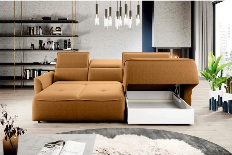 Narożnik MURILLO S Mini z elektryczną regulacją siedziska WERSAL