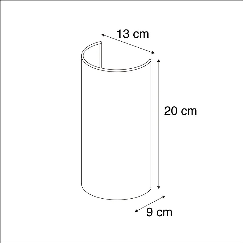 Inteligentna lampa ścienna biała z WiFi A60 - Simple Drum Jute Nowoczesny Oswietlenie wewnetrzne