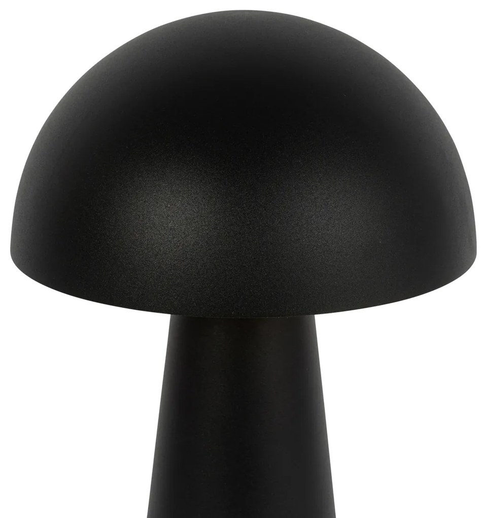 Zewnetrzna Zestaw 2 inteligentnych lamp podłogowych zewnętrznych czarnych 50 cm i 65 cm z Wifi A60 - Mushroom Nowoczesny Oswietlenie zewnetrzne