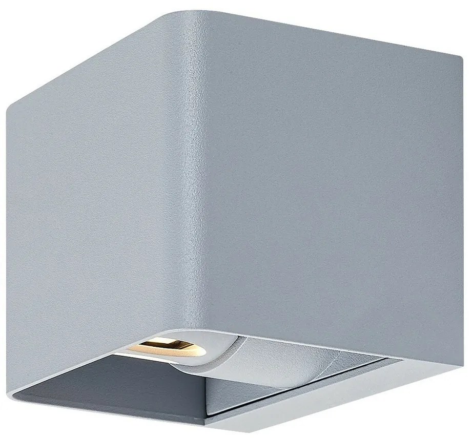 Rabalux 77170 zewnętrzna lampa ścienna LEDHallstatt, 10 W, szara