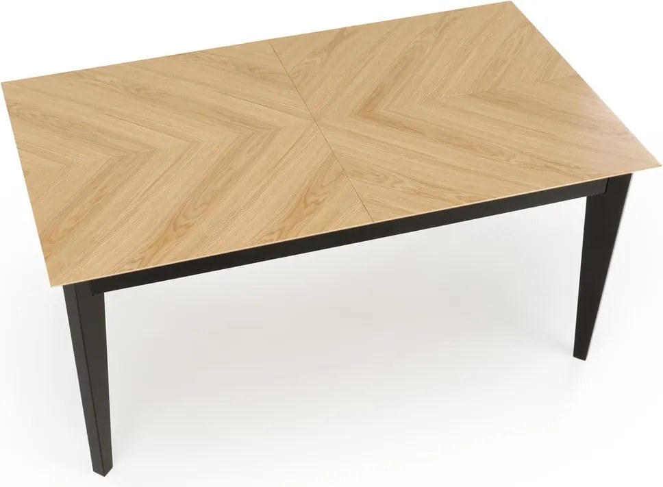 Zestaw Stołowy Stół Rozkładany EDMONDO oraz 8 Krzeseł Drewnianych HYLO beż