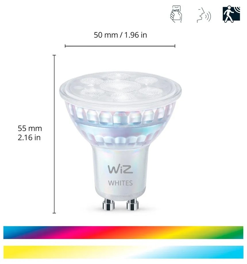 Inteligentna żarówka LED z gwintem GU10, 5 W – WiZ