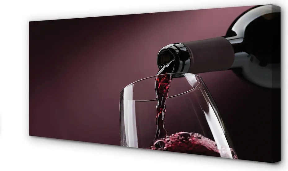 Zdjęcie na płótnie Głęboka Czerwień Wina