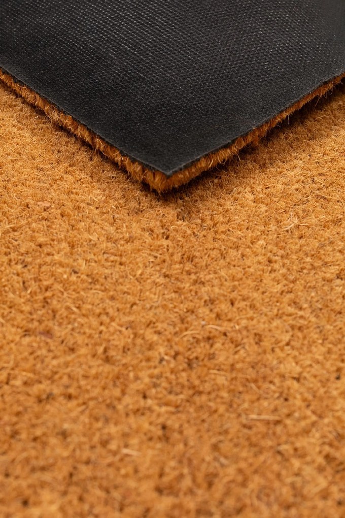 Wycieraczka kokosowa 45x75 cm naturalna antypoślizgowa do domu sklepu biura