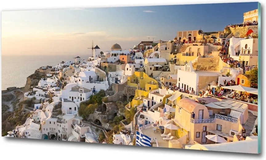 Foto obraz szklany Santorini Grecja