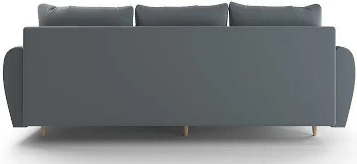 Popielata sofa rozkładana G8-N63
