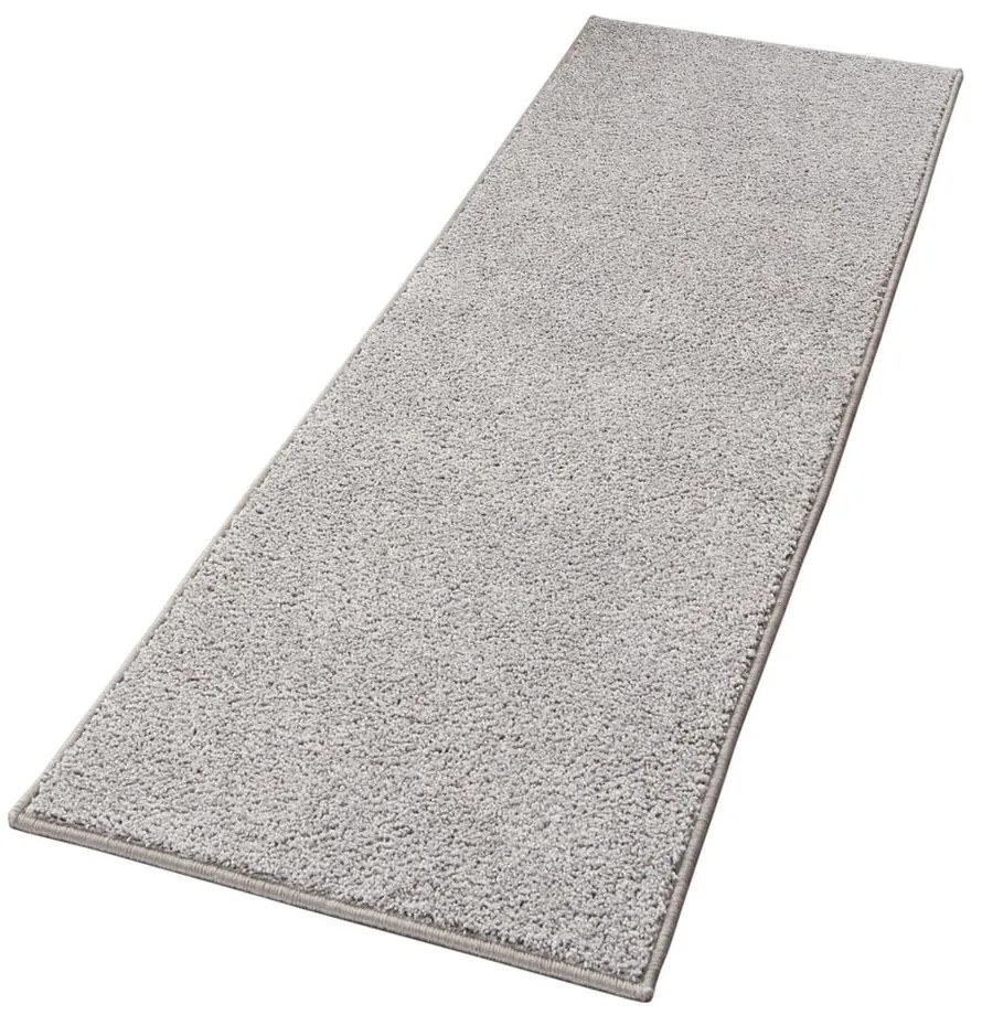 Jasnoszary chodnik Hanse Home Pure, 80x400 cm