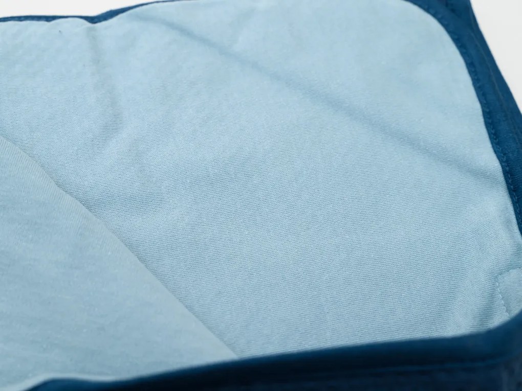 Dziecięcy kocyk bawełniany do łóżeczka DREAMLINE 75x100 cm Kolor: Jasnoszary