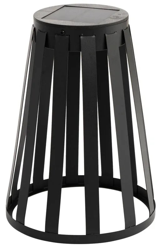 Lampa stołowa zewnętrzna czarna w tym LED 3-stopniowy ściemniacz słoneczny i ładowalny - Penny