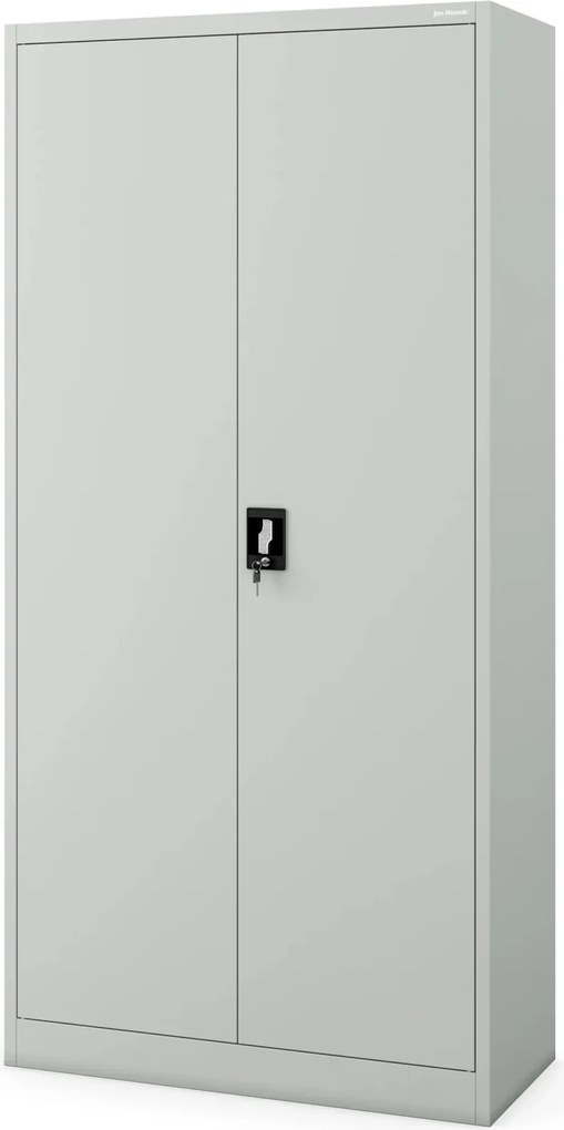 Socjalna szafa ubraniowa Dawid 90x45x185 cm szara