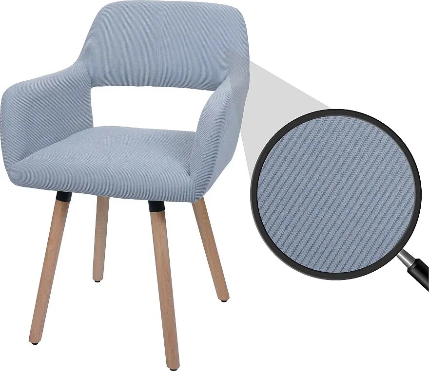 Krzesło do jadalni MCW-A50 II,  jasnoszary