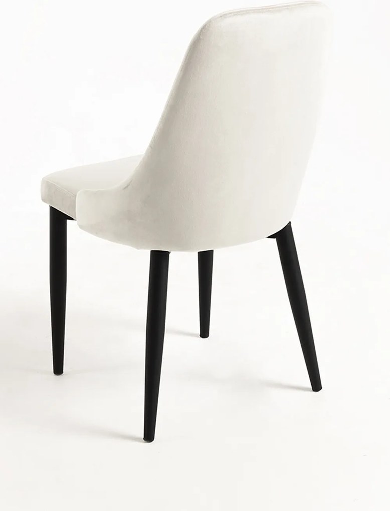 Zestaw 4 Krzese Kan Aksamitne