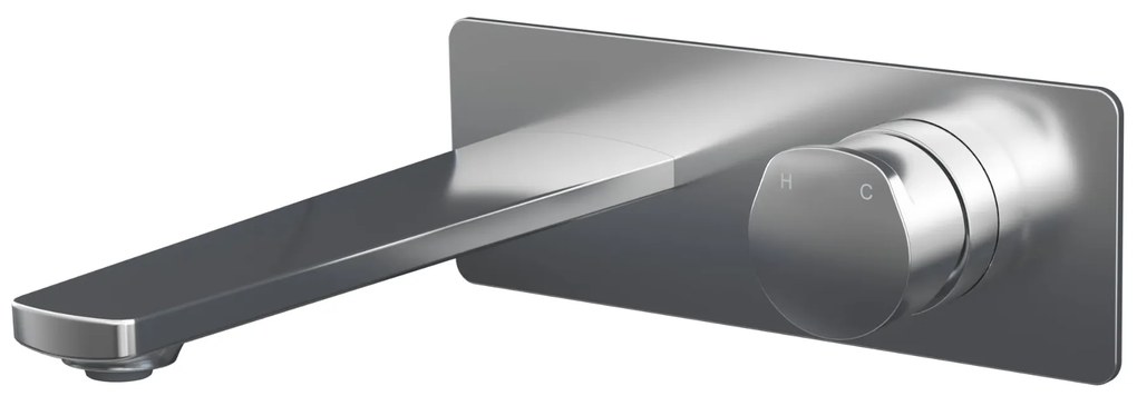 Designerska ścienna bateria umywalkowa XELO