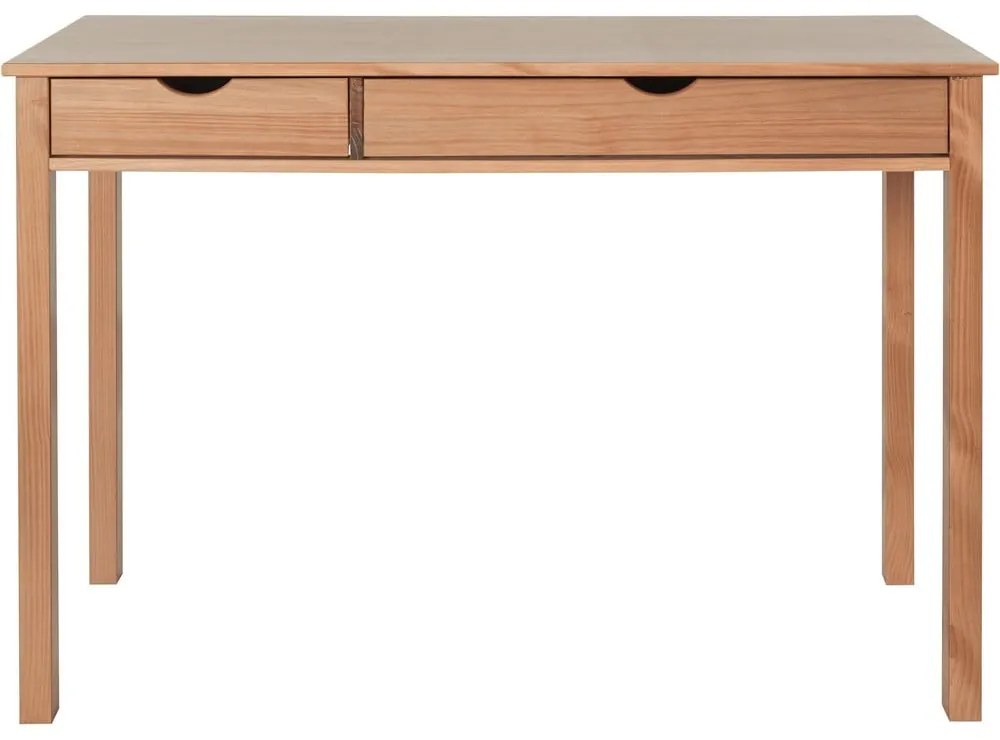 Biurko z litego drewna sosnowego 60x120 cm Gava – Støraa