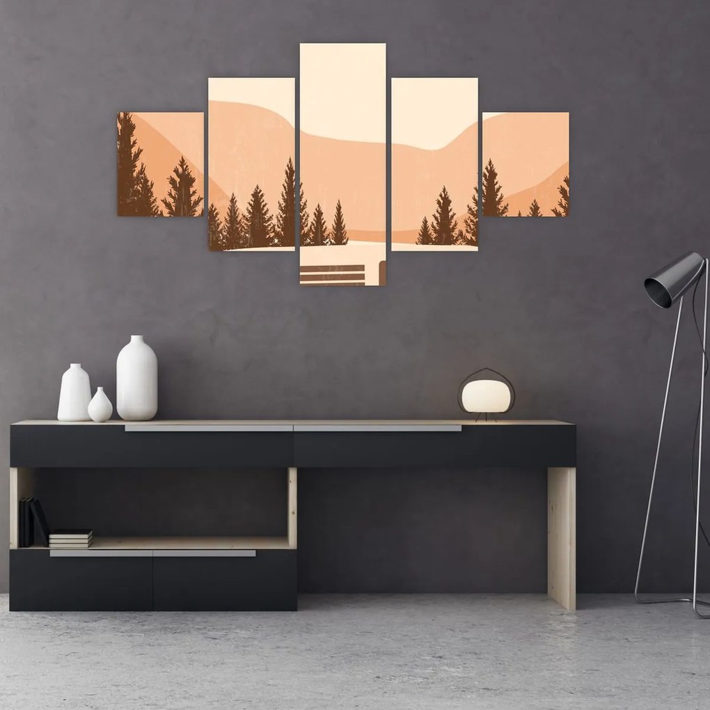 Obraz - Vintage van N⁰2 (125x70 cm)