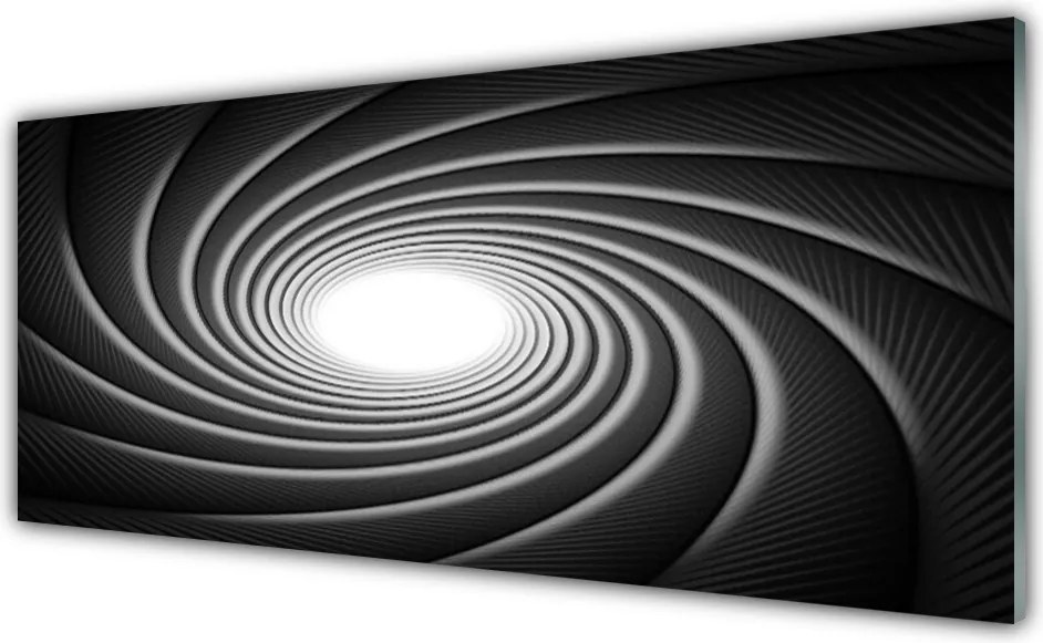 Panel Szklany do Kuchni Dynamiczny Rytm Kształtów